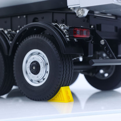 Fast Shipping 26.1Inches KABOLITE 1/14 Metal Radio Control Semi Trailer Dumper Electric Lifting for RC Tractor Truck 770S Light Support Leg