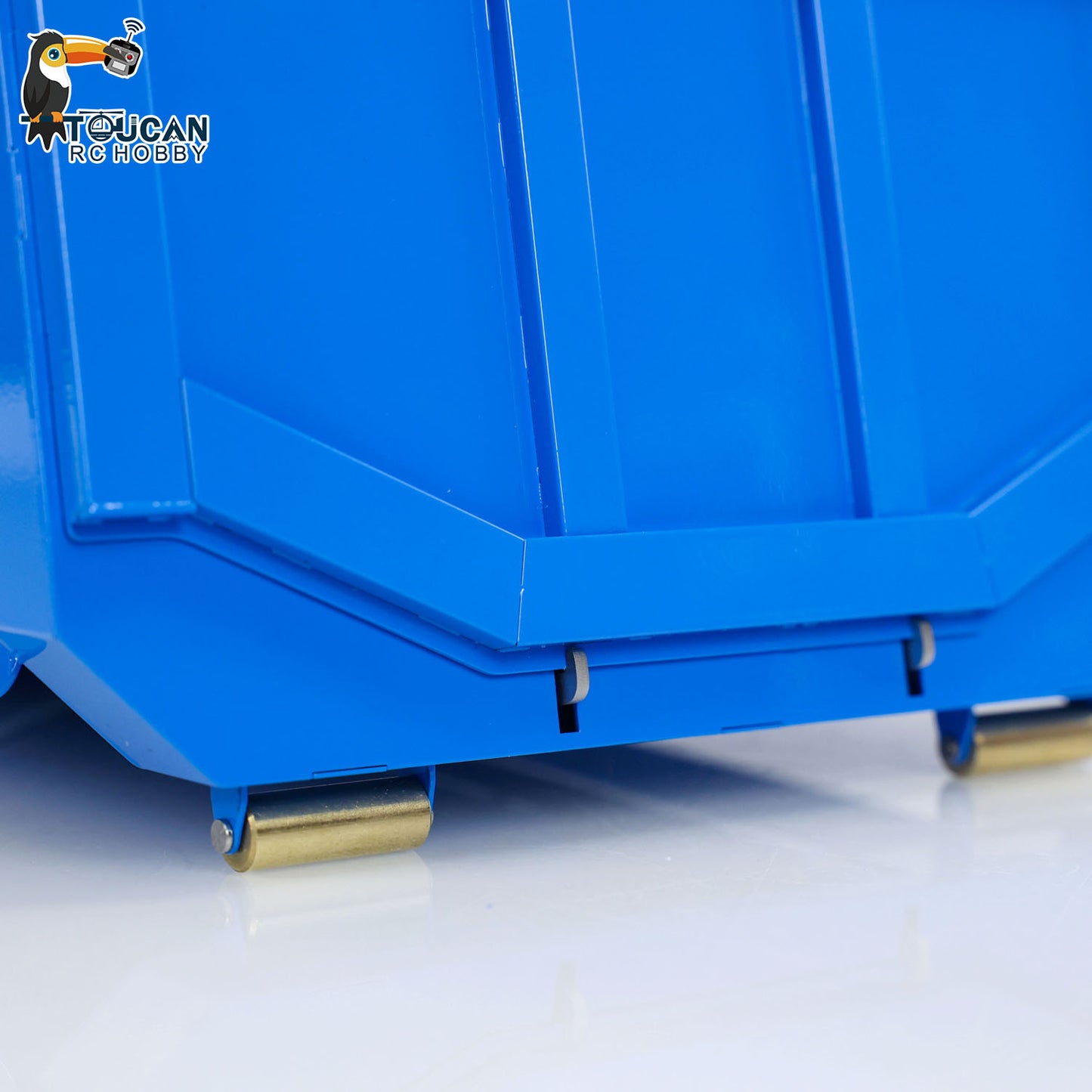 Metal U-shaped High Bucket for 1/14 10x10 8x8 RC Roll On/Off Hydraulic Dumper Truck