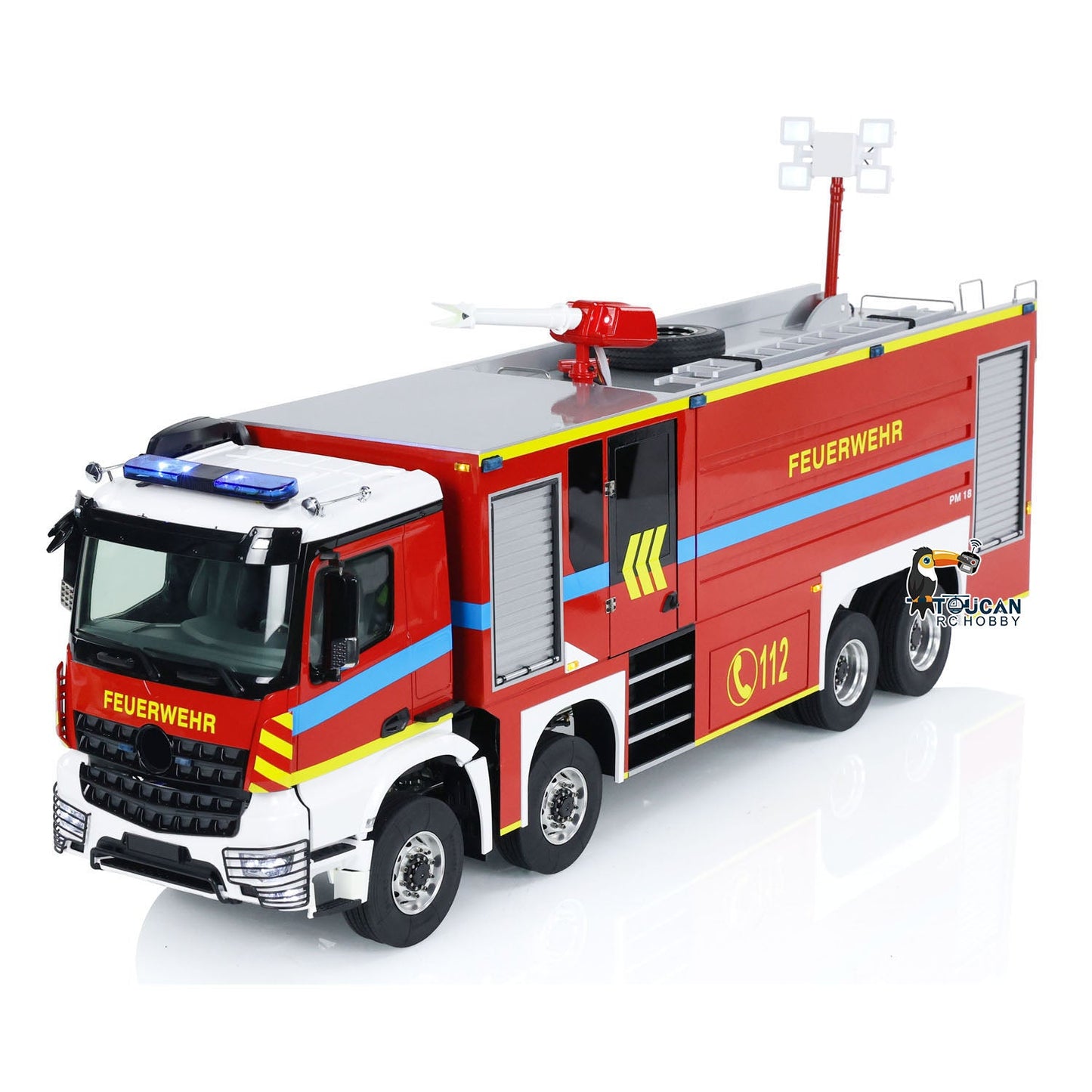 1/14 RC Fire Fighting Truck 8x8 Fire Car