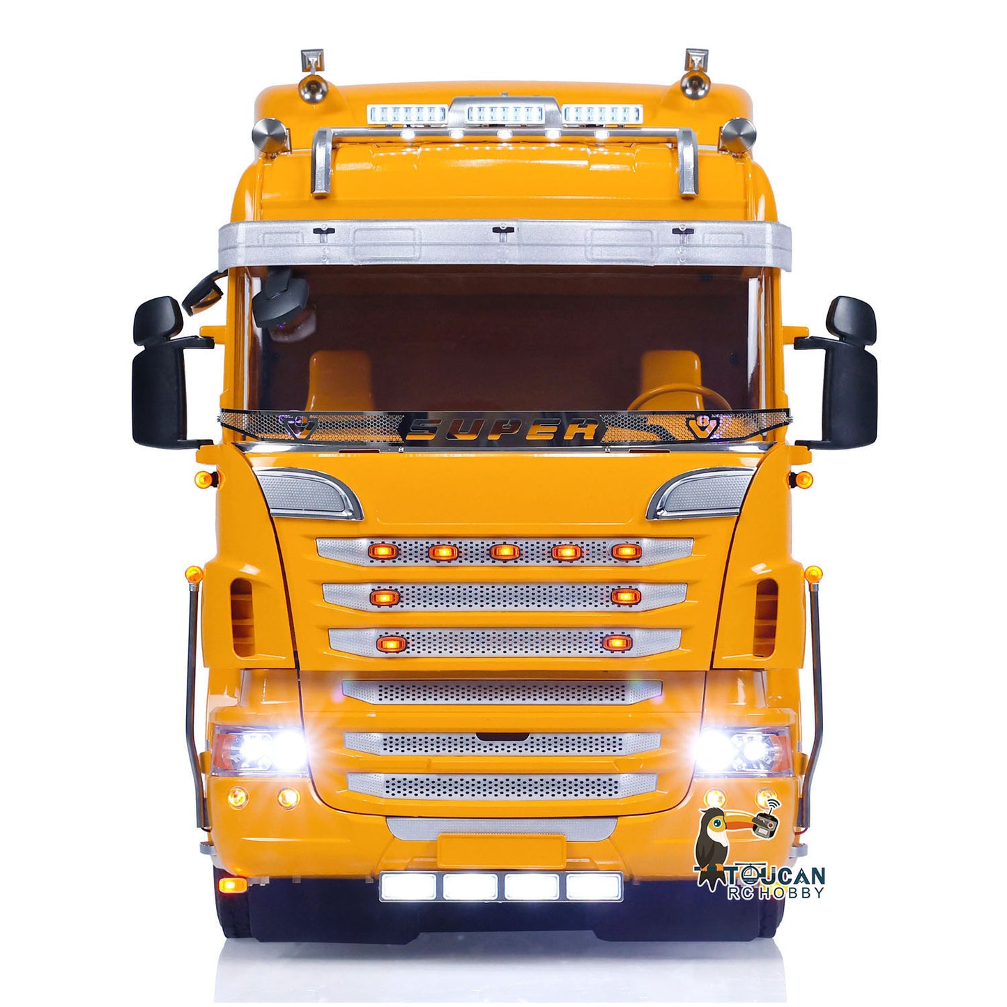 TOUCAN 4X4 Metal Chassis 1/14 RC Tractor Truck DIY Remote Control Customized Cars Model