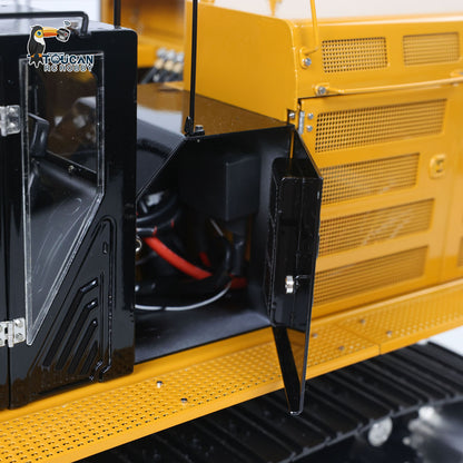 LESU C374F 1/14 Hydraulic RC Heavy Excavator Metal Radio Controlled Digger Paladin PL18EV LITE 6CH Valve Brushless Motor Pump Assembled or KIT