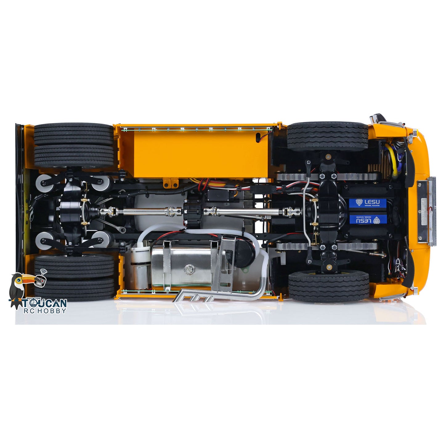 TOUCAN 4X4 Metal Chassis 1/14 RC Tractor Truck DIY Remote Control Customized Cars Model