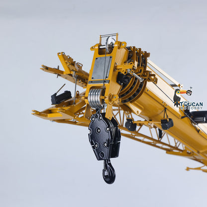 Eyewhale D1050 Metal 1/14 RC Hydraulic Mobile Crane Truck All Terrain Vehicle 3Axles Radio Control Hoist Model Paladin PL18EV