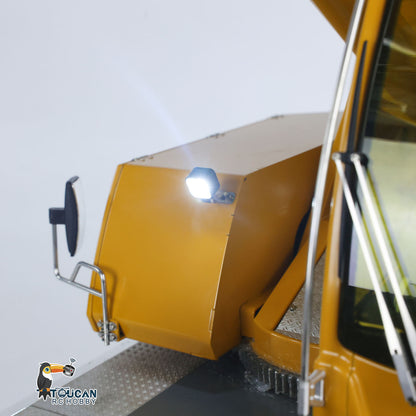 Eyewhale 1/14 All Terrain Remote Control Hydraulic Mobile Crane Truck D1050 Ready to Run FlySky PL18EV Sound Light System