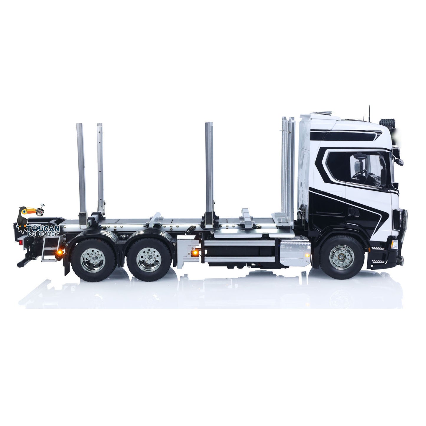TAMIYA SC770S 56360 6x4 1/14 RC Timber Truck RTR 3Speed Vehicles Smoke Light Sound ST8 Radio Battery