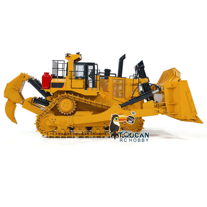 1/10 D11T RC Hydraulic RTR Bulldozer Heavy Duty Giant Remote Control Dozer With 3 Plows Electric Ladder