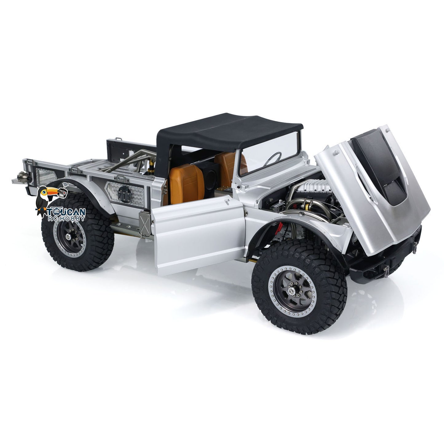 RTR TWOLF 1/10 M715 RC Metal Crawler Off-road Climb Truck