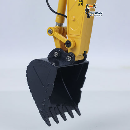 1/50 Radio Control Excavator PC520 Electric RC Digger Construction Vehicle Finished Model Toys Metal Tracks Lights Sounds Unit