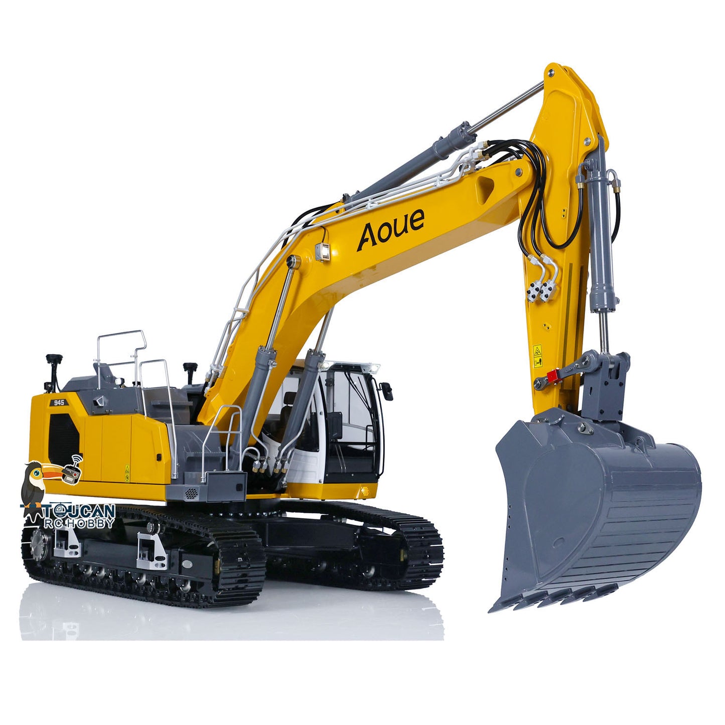 LESU 1/14 Aoue Metal PNP Painted Assembled LR945 Hydraulic RC Excavator Digger B0016