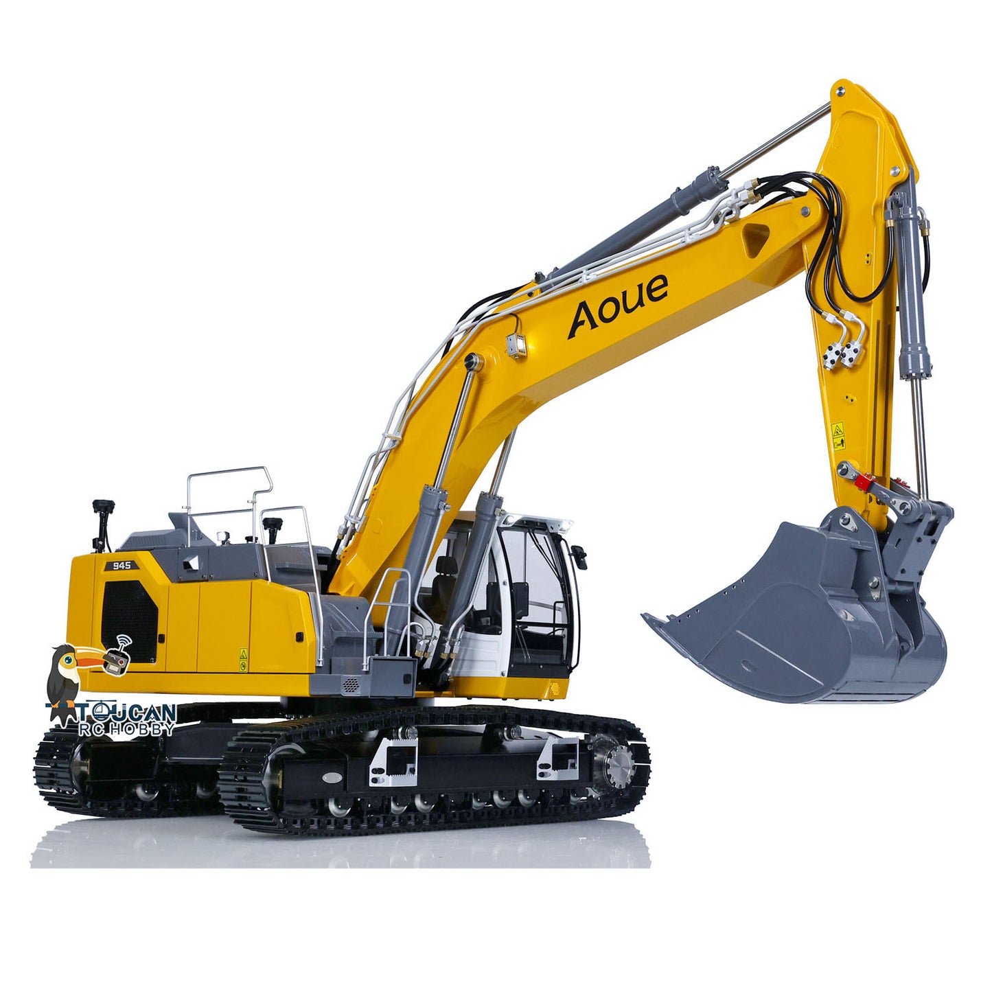 LESU 1/14 Aoue Metal PNP Painted Assembled LR945 Hydraulic RC Excavator Digger B0016