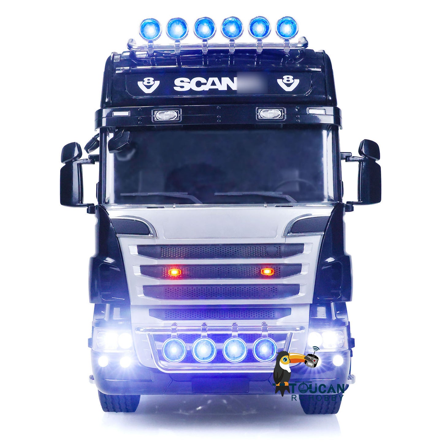 TOUCAN 1/14 RC Tractor Truck for 8X8 TOUCAN Tamiya Remote Control RTR Car