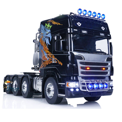 LESU 1/14 8x8 Lackiert Montiert RC Traktor Lkw 20130013C Mit Metall Chassis