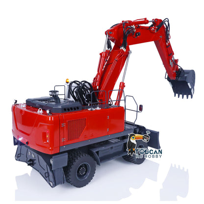 LESU 3 Arms 1/14 ET30H RC Hydraulic Excavator Wheeled Digger PNP