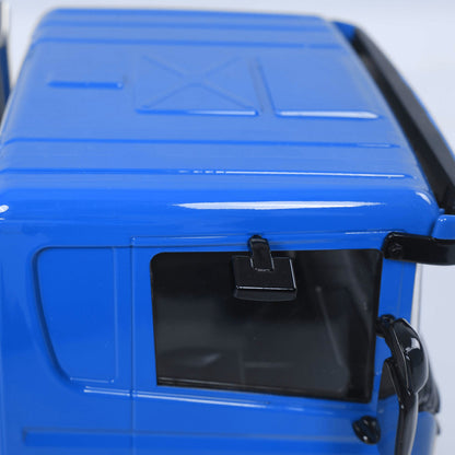 1/14 8*8 RC Hydraulic Dumper Radio Controlled Roll On Off Tipper SC 770S RC Lorry Vehicle Metal Drive Shafts Center Differential FlySky ST8 Radio