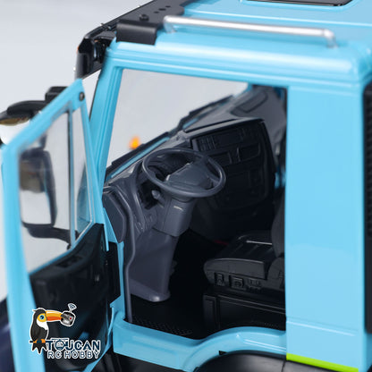 1/14 8x8 Metall PNP Hydraulischer RC LKW Kipper mit 2-Gang Getriebe Getriebe Sound Light System