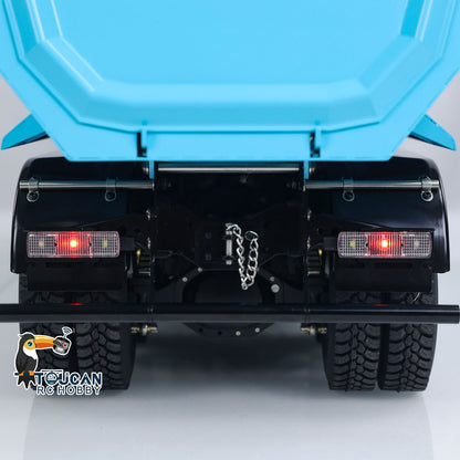 Metal 1/14 Hydraulic RC Dump Truck 8x8 RC Tipper Car Snow Blade