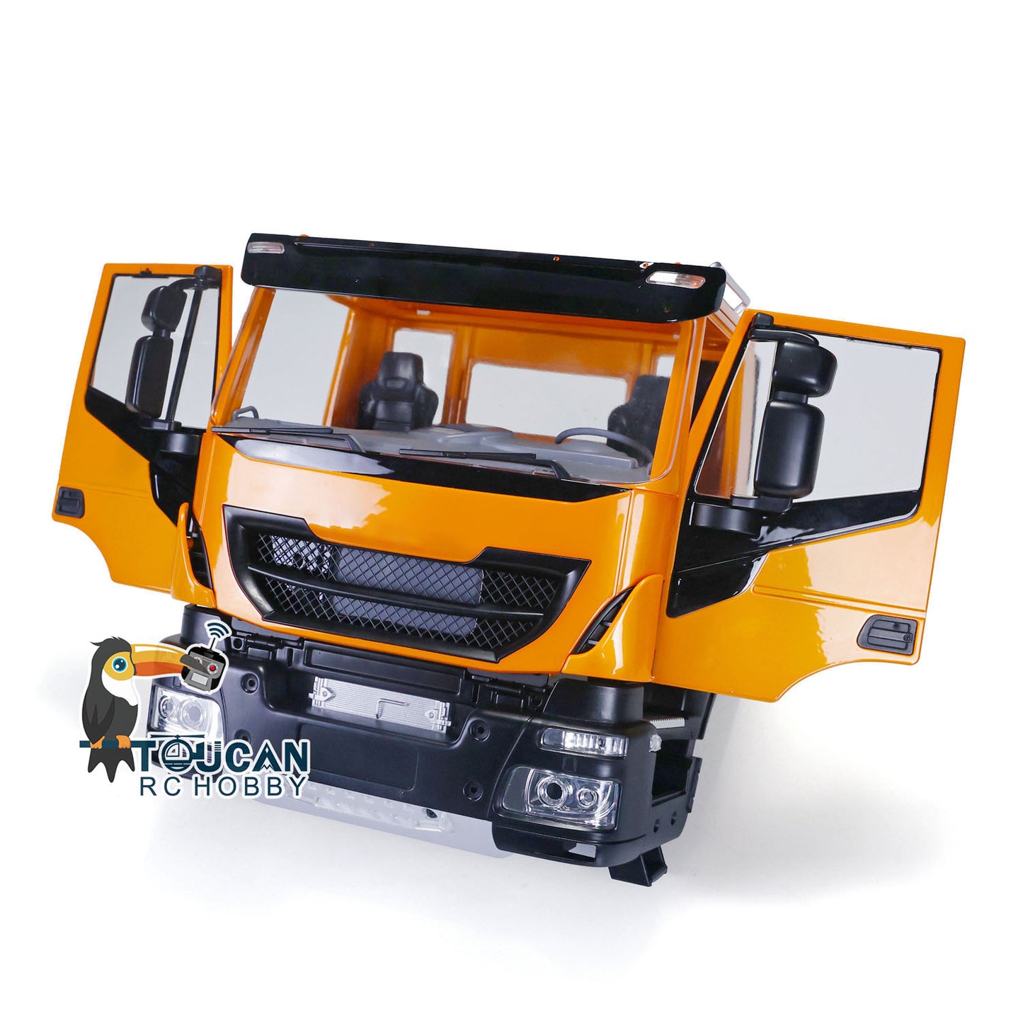 Kunststoff-Auto-Shell mit Innen-Ersatzteil für 1/14 TAMIYA RC Truck IVECOL Dumper