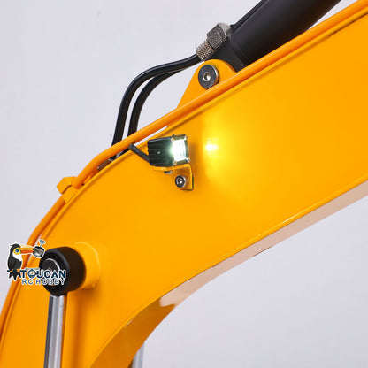 Fast Free Shipping for EU RTR Metal 1/12 Hydraulic Remote Control Excavator 323GX 3 Way Valve RC Digger Model Quick Coupler Flysky ST8 Radio Battery