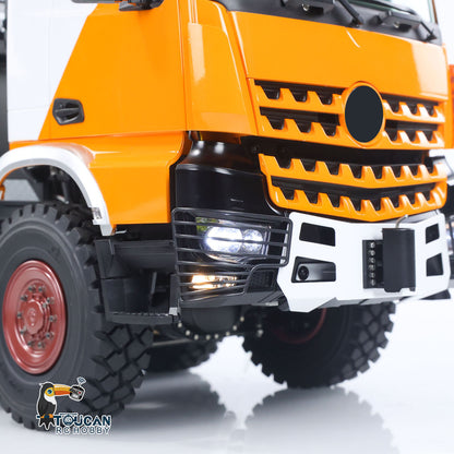 1/14 8x8 Metal RC Off Road Tractor Truck Ar3363 Remote Control Lorry Car Differential Lock Axle 3Speed Gearbox ST8 Radio