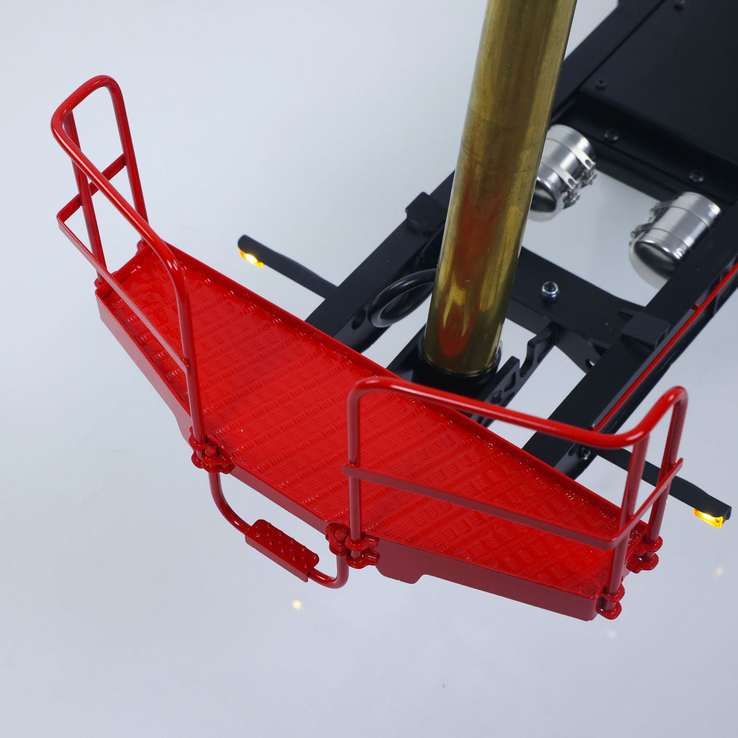 Metal LESU 3Axles 1/14 Hydraulic Dump Trailer for RC Tractor Truck DIY TAMIYA Radio Controlled Lorry Car 1851 3363 R470 770S