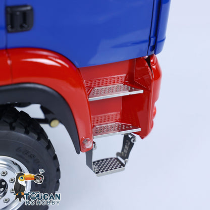 LESU 1/14 Metal 8X8 RTR RC Hydraulic Painted Assembled Dumper Truck With Crane Z0063