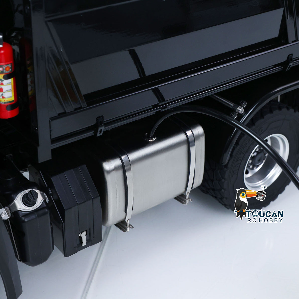 Fast Shipping 6X6 Metal Chassis 3348 RC Hydraulic Dumper 1/14 Radio Controlled Tipper NO Lock Light Sound Radio Battery Construction Truck RTR