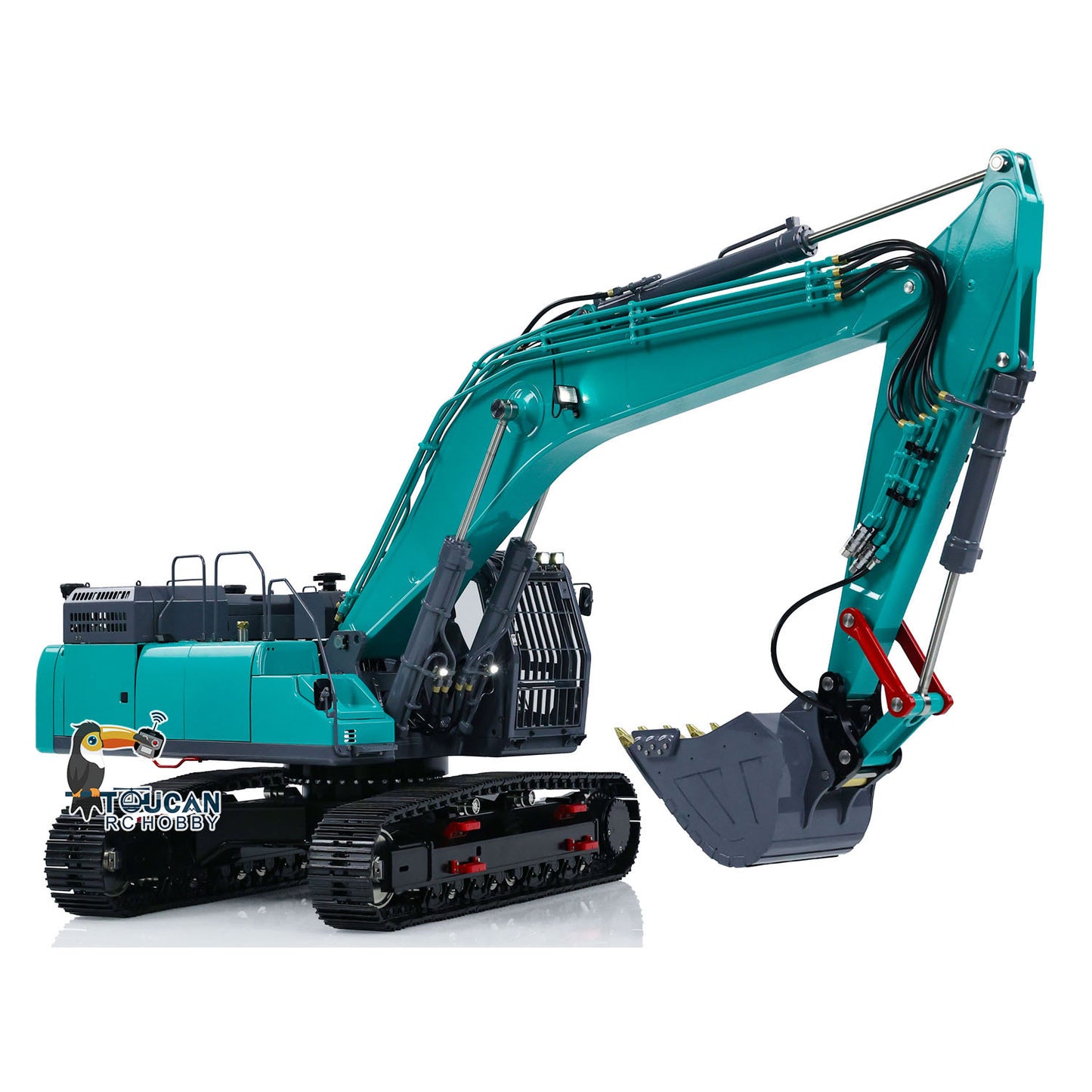 1/14 LESU SK5LC RC Hydraulic Painted Assembled Excavator B0018 With Sound System Smoke Quick Coupler