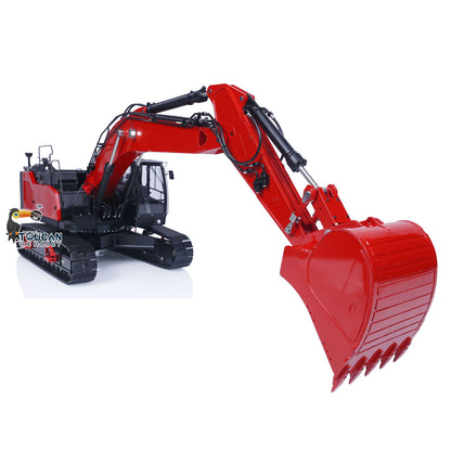 LESU 1/14 Aoue Metal Painted Assembled LR945 Hydraulic RC Excavator Digger B0016 With Sound System