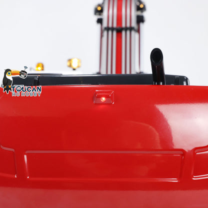 Pelle hydraulique sur chenilles MTM 1/14 946 RC 2 bras en métal ARTR avec godet de démolition