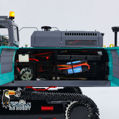 1/14 LESU SK5LC RC Hydraulic Painted Assembled Excavator B0018 With Sound System Smoke Quick Coupler