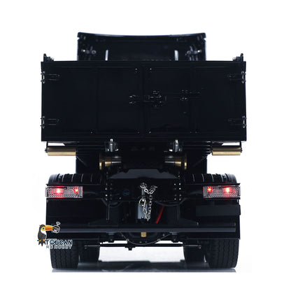 6x6 1/14 Hydraulic RC Dumper Car Metal Roll-on Full Dump Truck