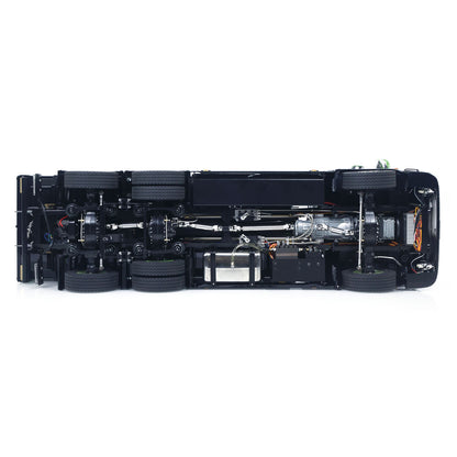 Fast Shipping Metal 6x6 1/14 Hydraulic RC Roll Off Dumper Truck Rear Axle Lifting Steering Car