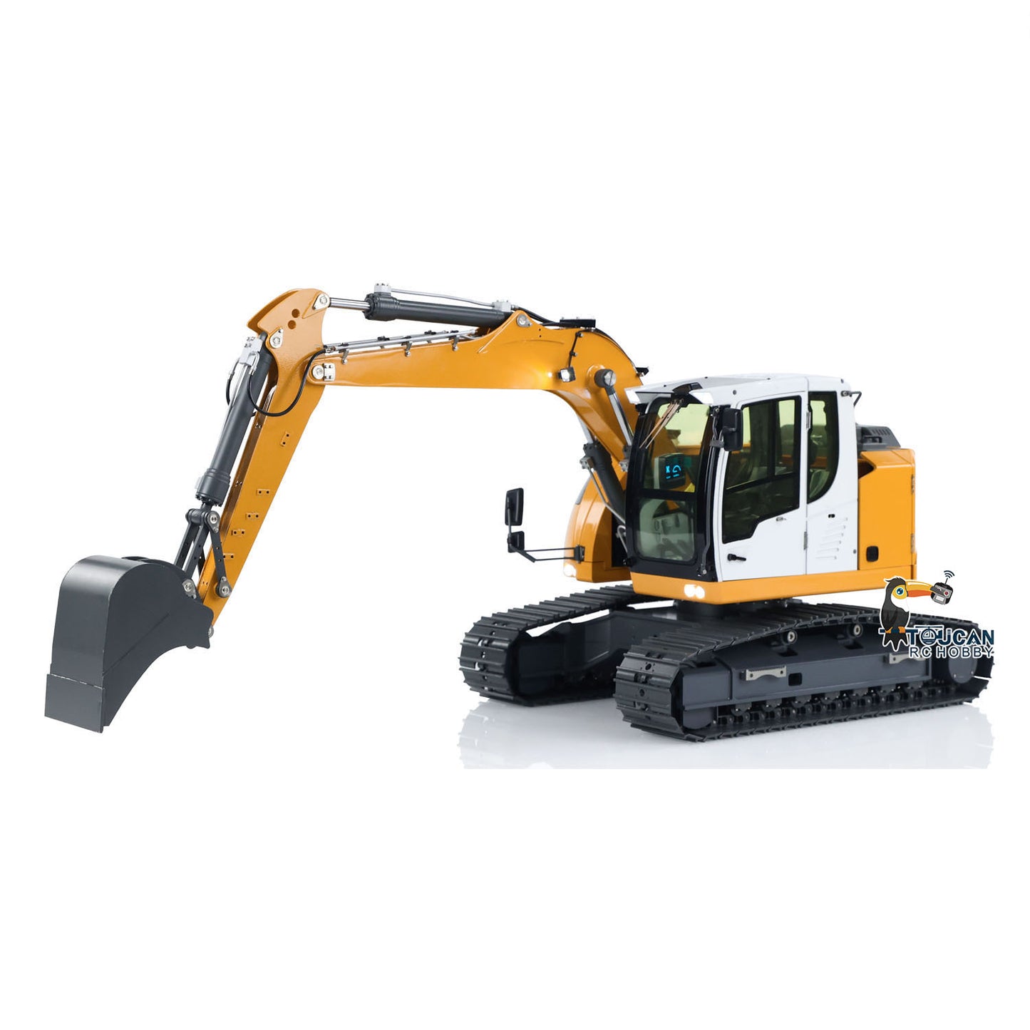 JDM-208 1/14 RC Hydraulic Excavator R920 920 Metal Remote Control Digger Model ST8 Controller