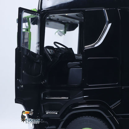 6x6 1/14 Hydraulic RC Dumper Car Metal Roll-on Full Dump Truck