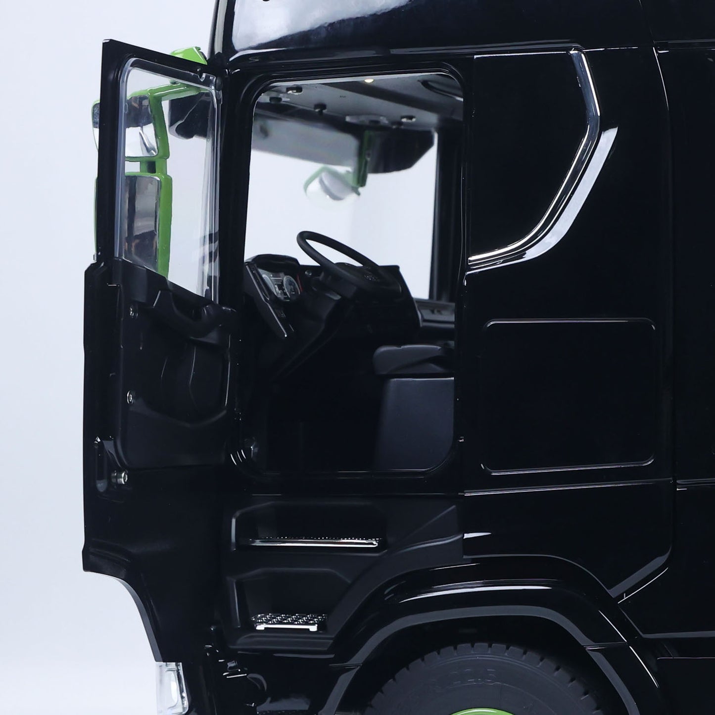 Fast Shipping Metal 6x6 1/14 Hydraulic RC Roll Off Dumper Truck Rear Axle Lifting Steering Car
