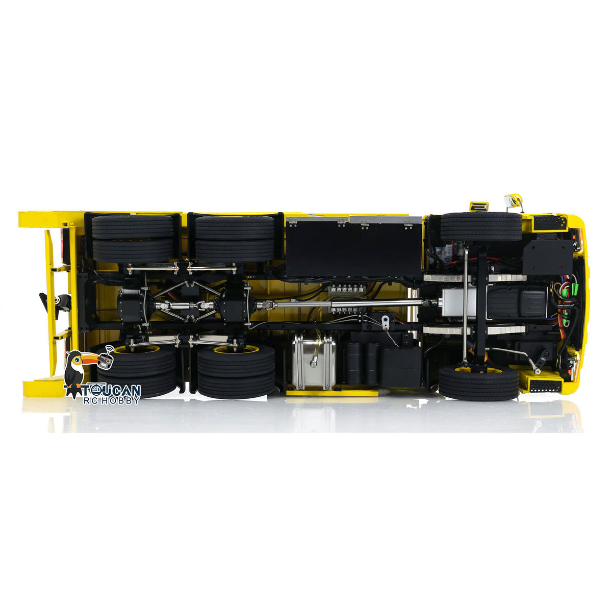 JX Model Metal 1/14 6*4 RC Hydraulic Skip Loader VL18U F2000 Swing Arm Dump Truck with PL18EV Lite Radio System 2Speed Gearbox