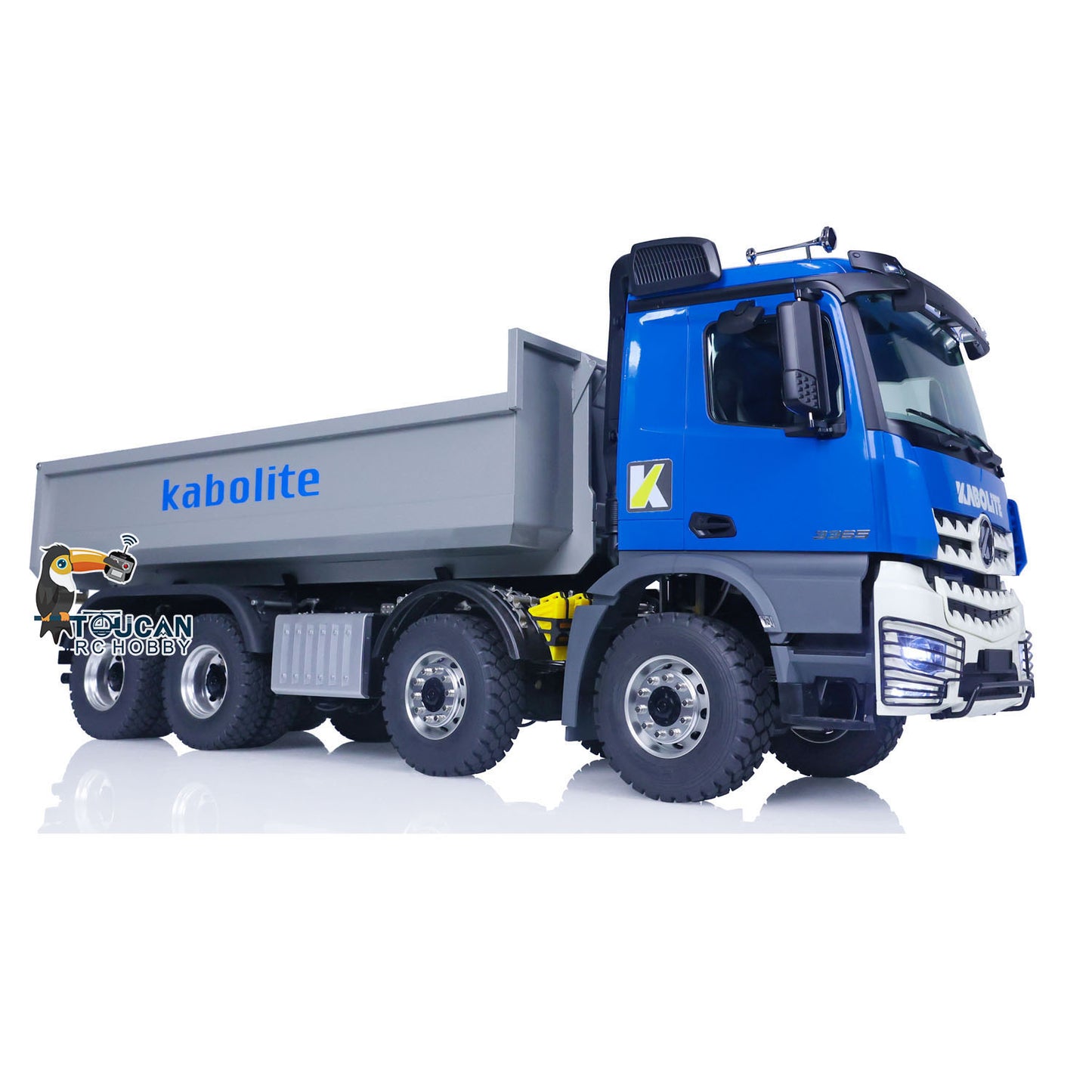 Camion à benne basculante hydraulique Kabolite 1/14 8X8 RC K3365 RTR