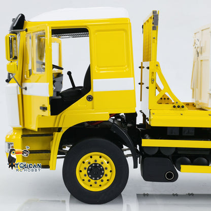 JX Model Metal 1/14 6*4 RC Hydraulic Skip Loader VL18U F2000 Swing Arm Dump Truck with PL18EV Lite Radio System 2Speed Gearbox