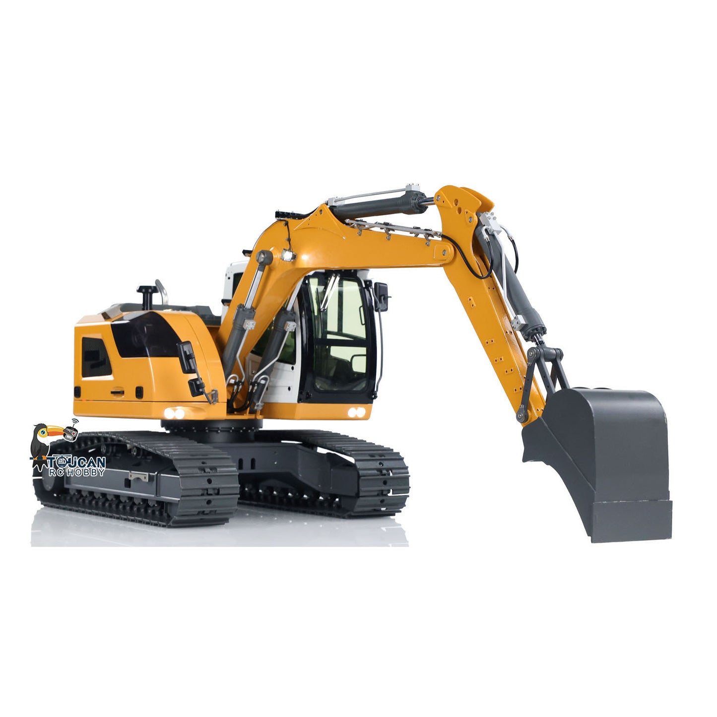 IN STOCK JDM-208 1/14 RC Hydraulic Excavator R920 Metal Remote Control Digger Model ST8