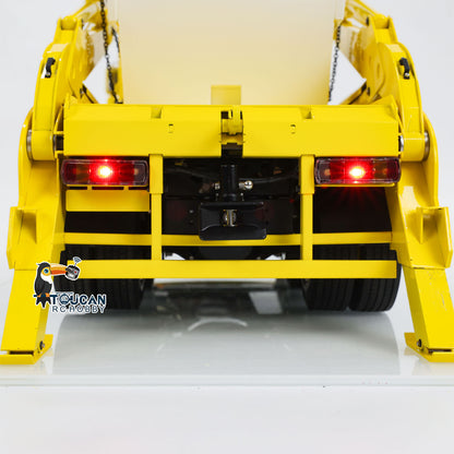 JX Model Metal 1/14 6*4 RC Hydraulic Skip Loader VL18U F2000 Swing Arm Dump Truck with PL18EV Lite Radio System 2Speed Gearbox