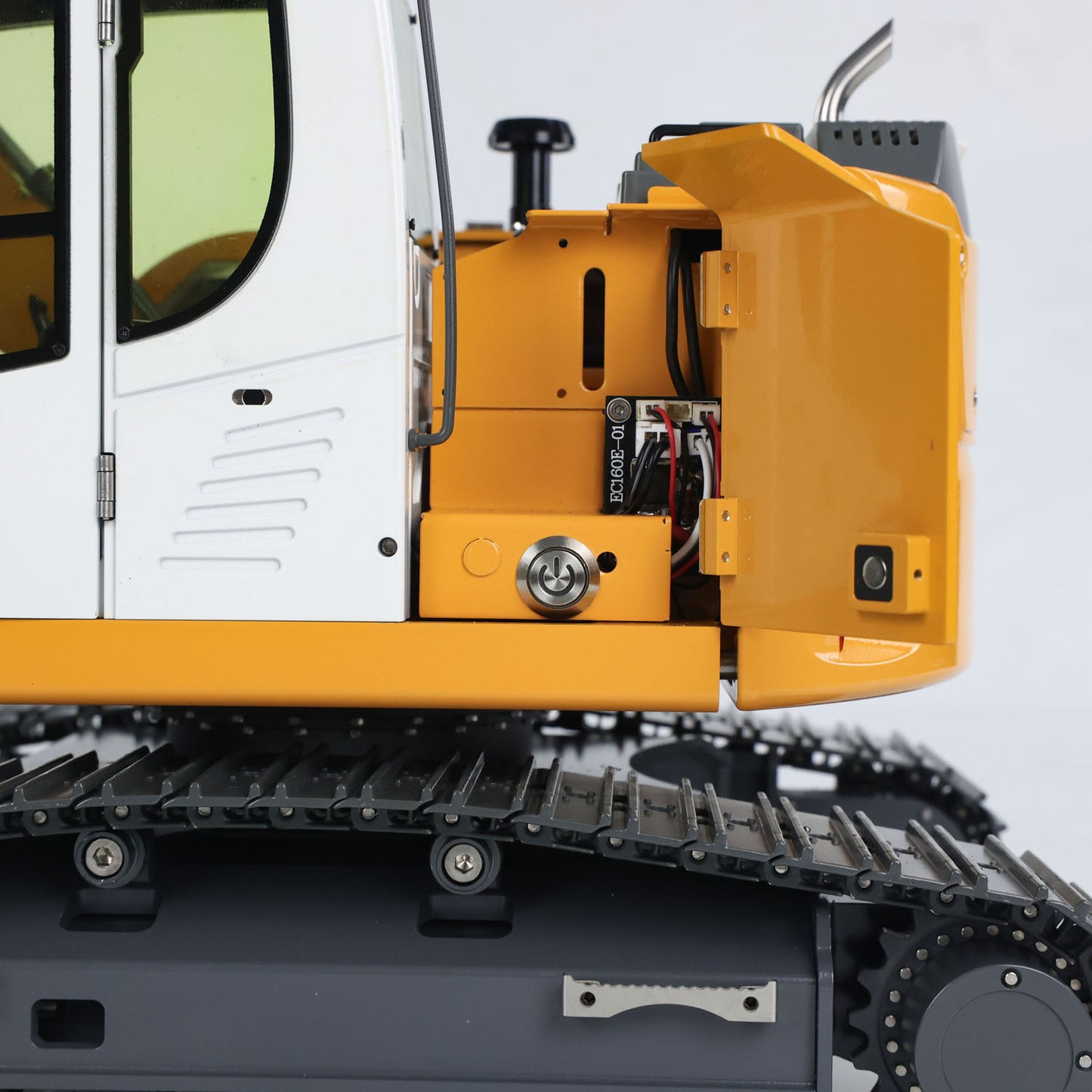 Fast Shipping 1/14 RC Hydraulic Excavator R920 JDM-208 Metal Remote Control Digger Model Sound