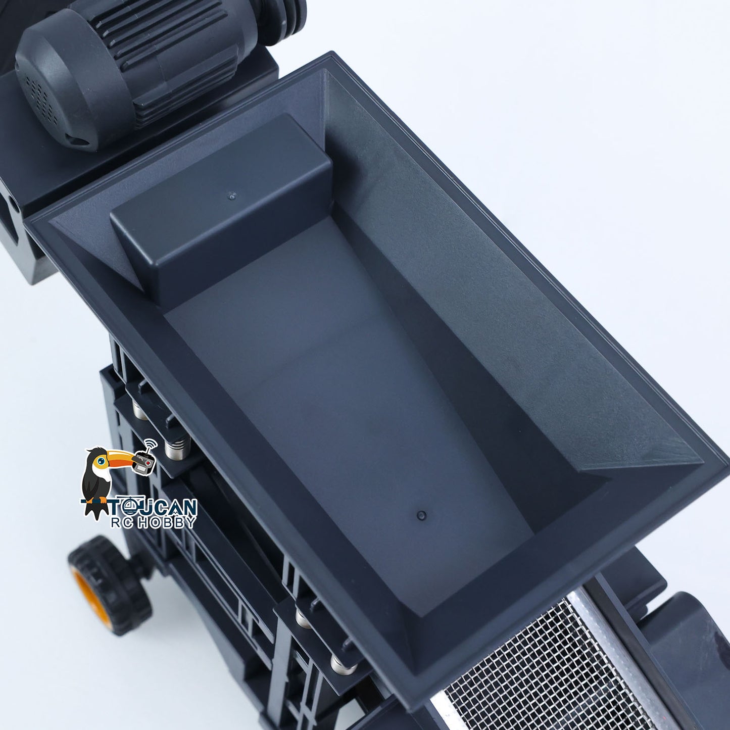 RTR 1/50 Electric Remote Control Vibrating Sand Sieve Machine RC Construction Vehicle Finished Model Battery USB Charging Cable