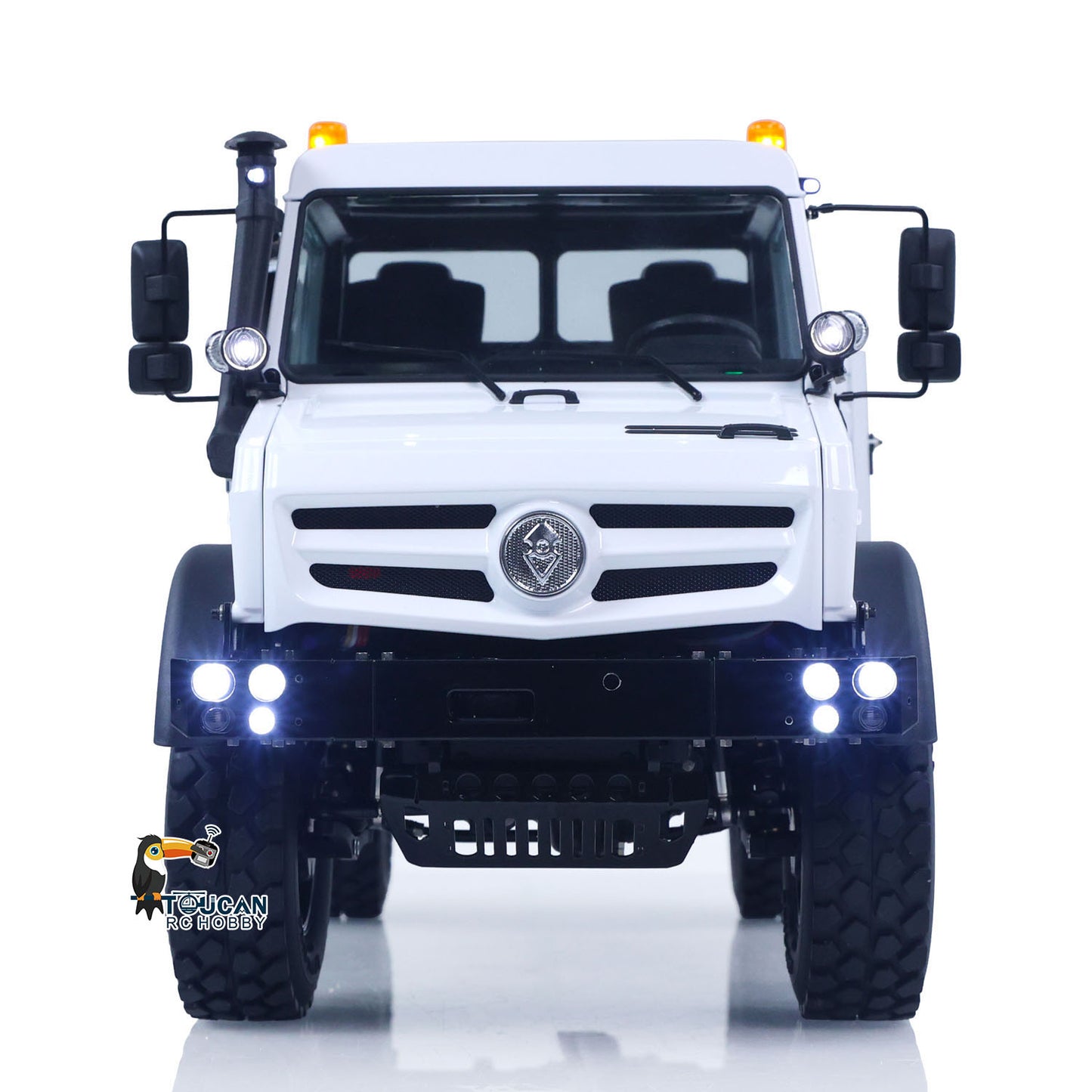 LESU U4023 4X4 1/14 RC Off Road Vehicle Metal ATV Light Truck MT44023 Model Light Sound Wheel Reduction Axle Lock Radio Battery