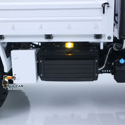 LESU U4023 4X4 1/14 RC Off Road Vehicle Metal ATV Light Truck MT44023 Model Light Sound Wheel Reduction Axle Lock Radio Battery