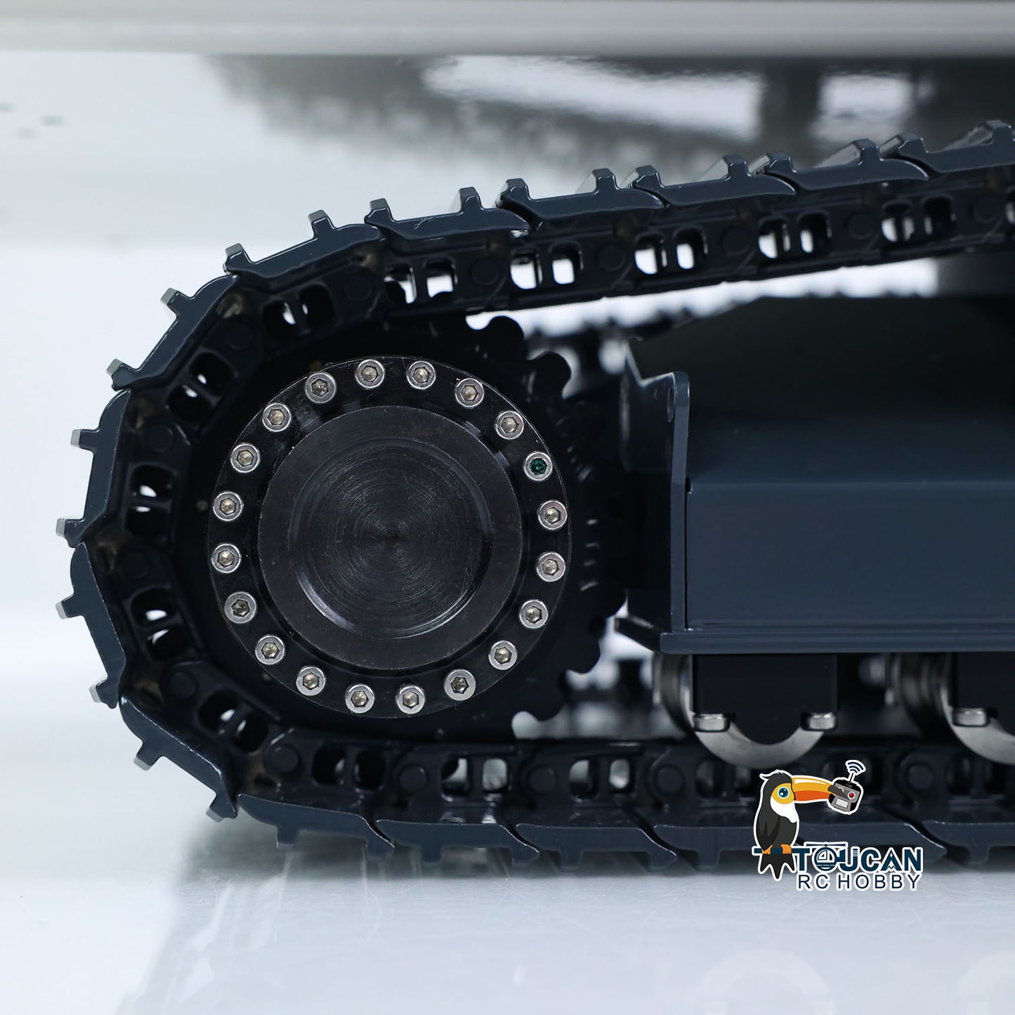 40KG! RTR 1/12 Metal Hydraulic RC Digger LR976 6CH Valves Remote Control Excavator 3.0L Dual Pump Hobbywing Brusheless ESC