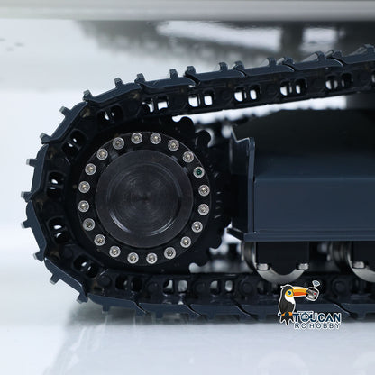 40KG! RTR 1/12 Metal Hydraulic RC Digger LR976 6CH Valves Remote Control Excavator 3.0L Dual Pump Hobbywing Brusheless ESC