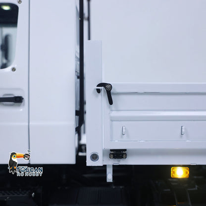 Metal LESU 1/14 RC All Terrain Light Truck U4023 Remote Control Off Road Car MT44023 KIT Model Light Sound Wheel Hub Reduction