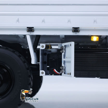 LESU U4023 4X4 1/14 RC Off Road Vehicle Metal ATV Light Truck MT44023 Model Light Sound Wheel Reduction Axle Lock Radio Battery