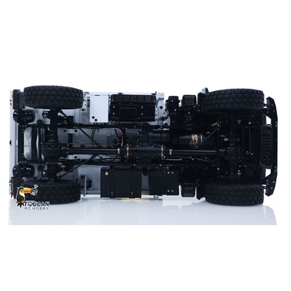 LESU U4023 4X4 1/14 RC Off Road Vehicle Metal ATV Light Truck MT44023 Model Light Sound Wheel Reduction Axle Lock Radio Battery