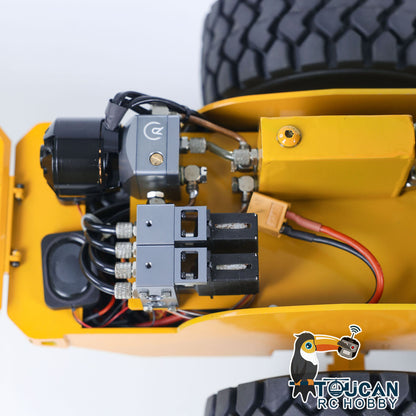 1/12 CS11 RC Hydraulic Road Roller Metal Remote Control Construction Vehicles